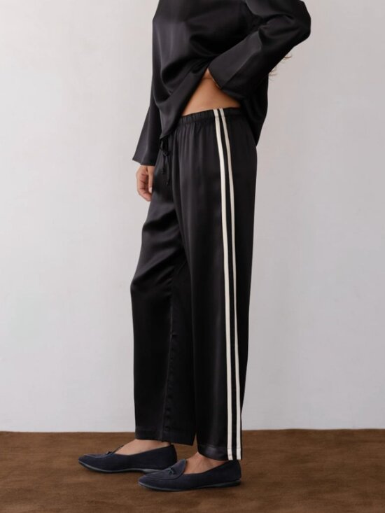 REVOLVE Pants - The Silk Stripe Crop Pant